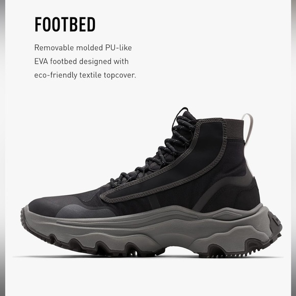 SOREL | Kinetic Mid Waterproof Shoe - Picture 3 of 9